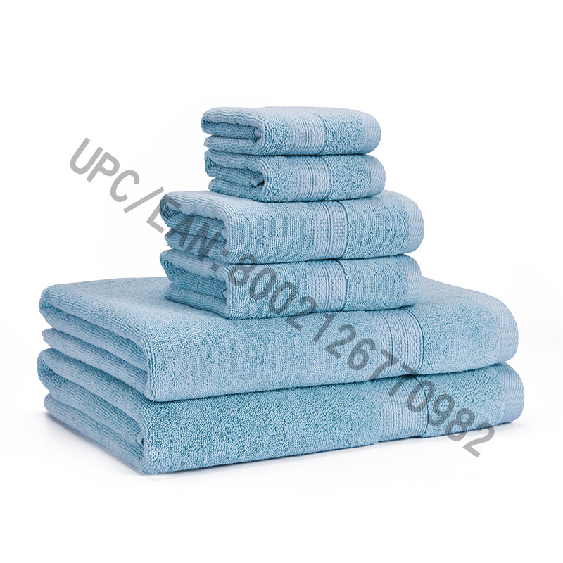 light blue bathroom towels